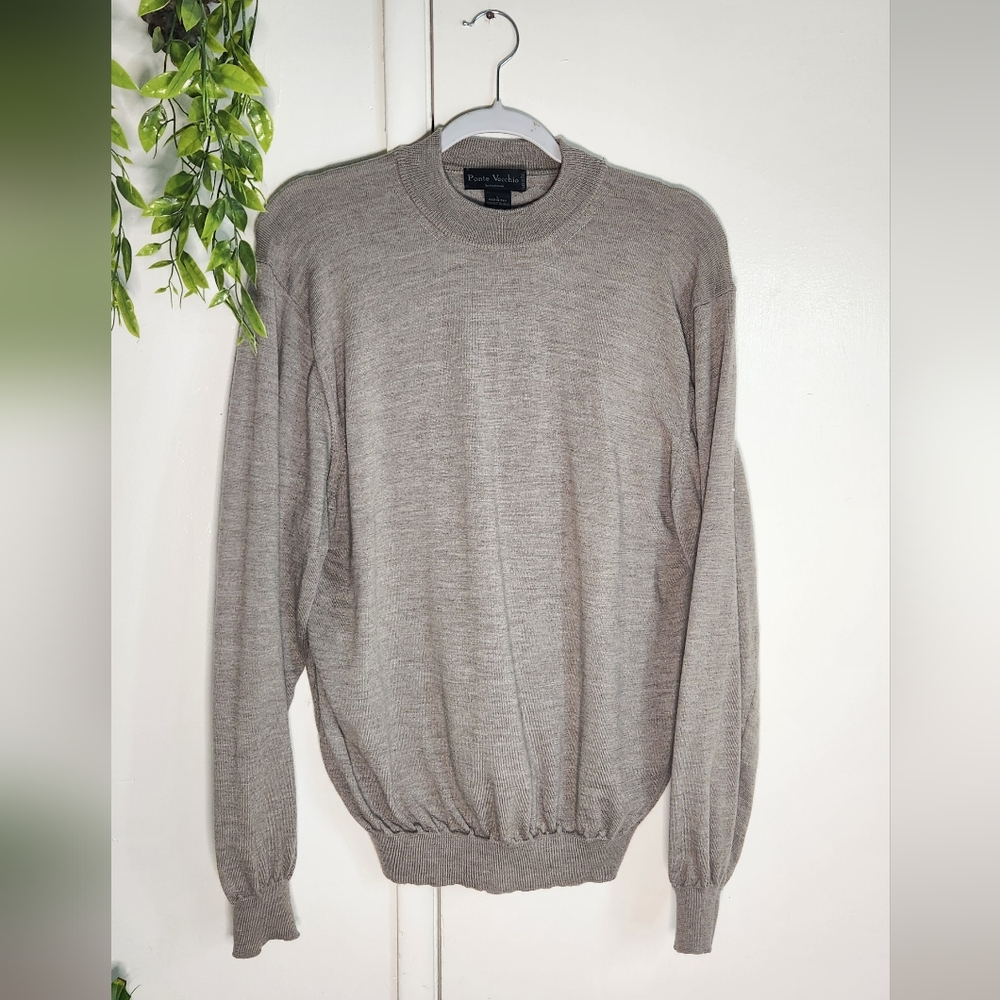 ✨ Ponte Vecchio 100% Merino Wool Sweater | Made in Italy 🇮🇹 Luxury Knit ✨